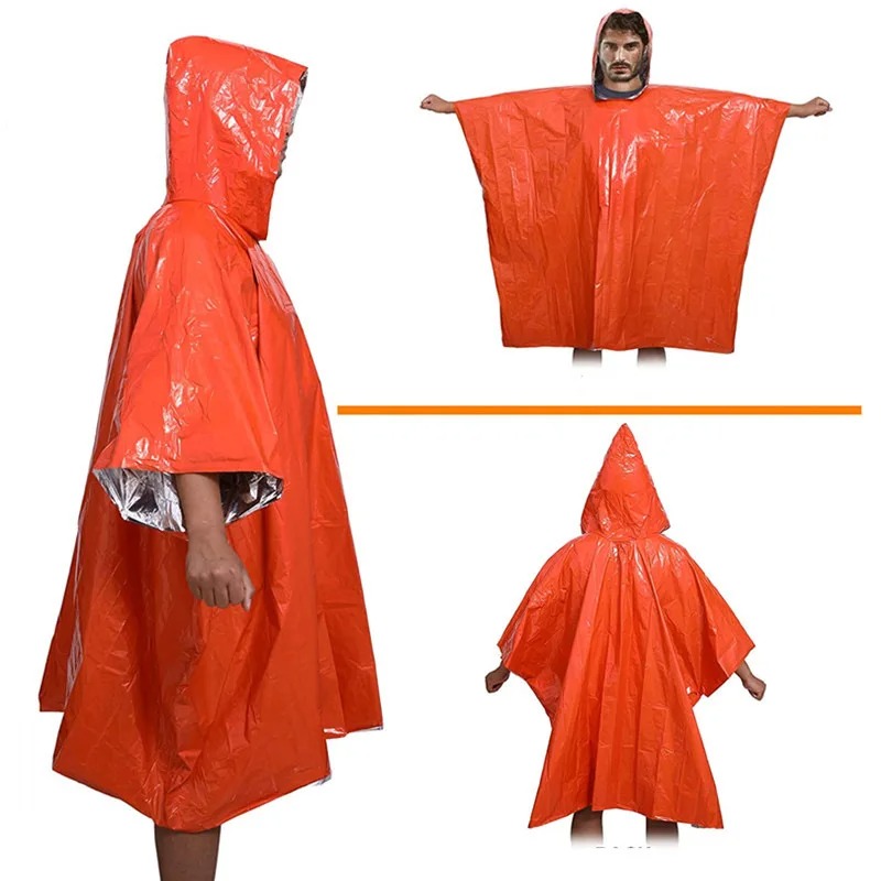Camping Raincoat Waterproof Su - Survival Blanket Reflective avis et prix