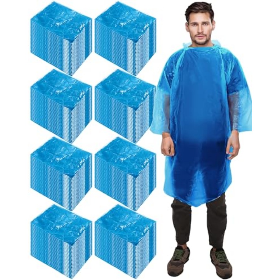 120 Pack Disposable Rain Ponch - Emergency Poncho Rain avis et prix