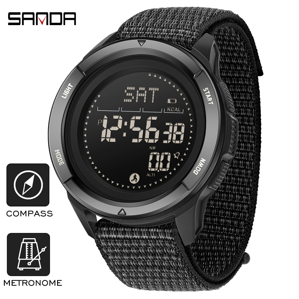 SANDA Brand Electronic Watches - Compass Lensatic avis et prix