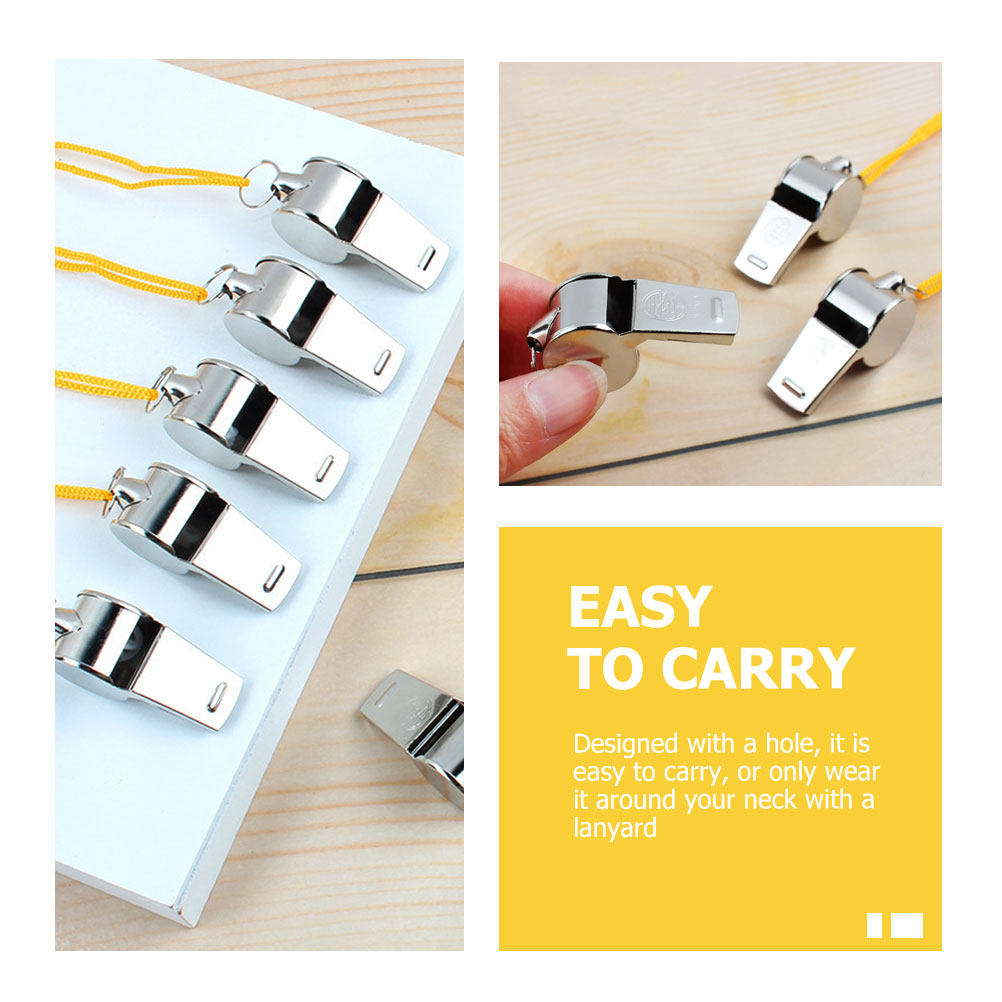 12Pcs Premium Metal Whistle Lo - Emergency Whistle Loud avis et prix