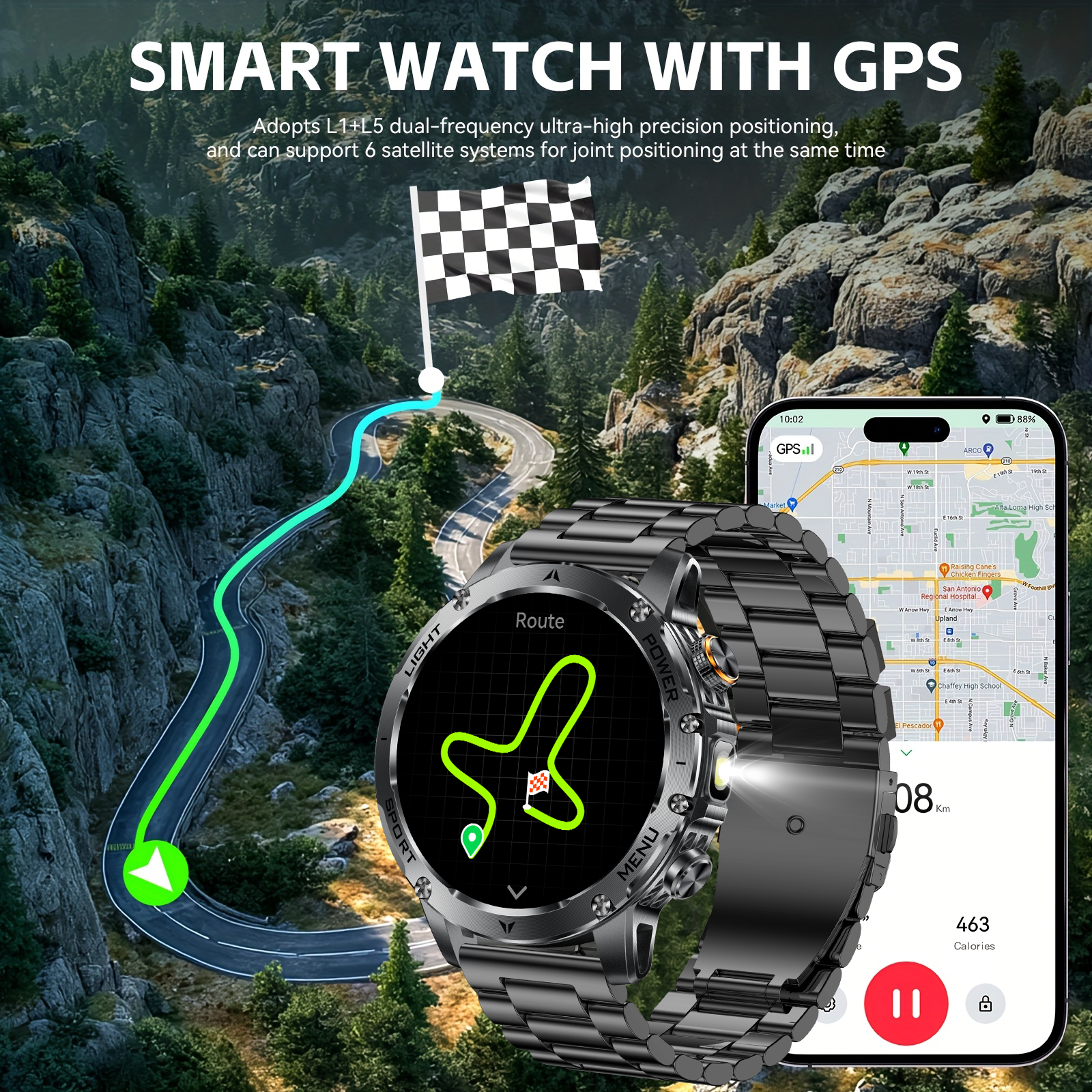 2025 New GPS Outdoor Sports Sm - Compass Lensatic avis et prix
