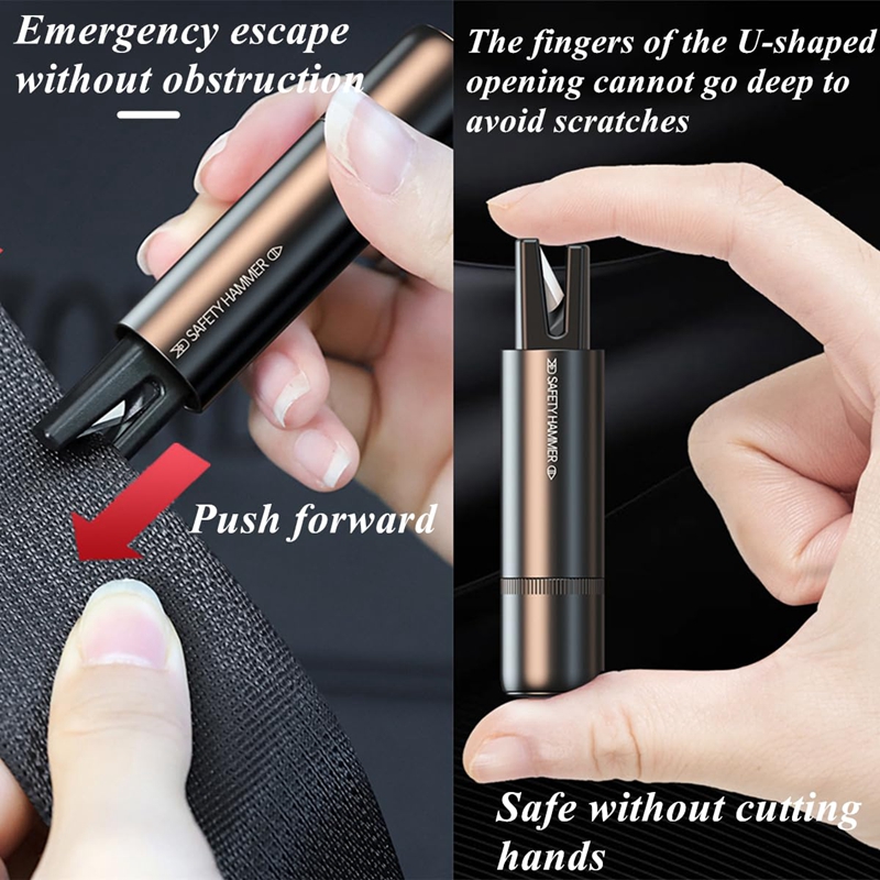 New 2 In 1 Car Safety Hammer E - Rescue Rope Throw avis et prix
