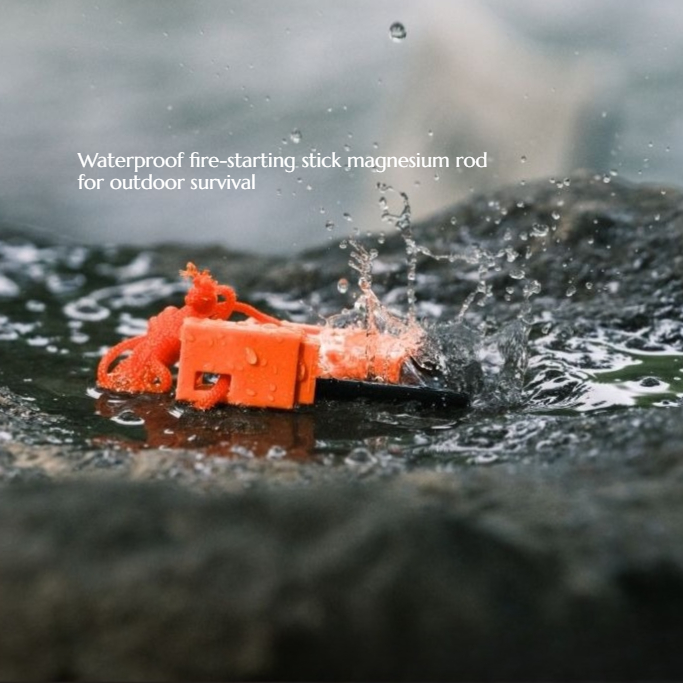 5PCS Outdoor Survival Waterpro - Magnesium Fire Starter avis et prix