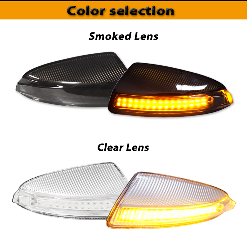 LED Dynamic Turn Signal Light  - Signal Panel Orange avis et prix