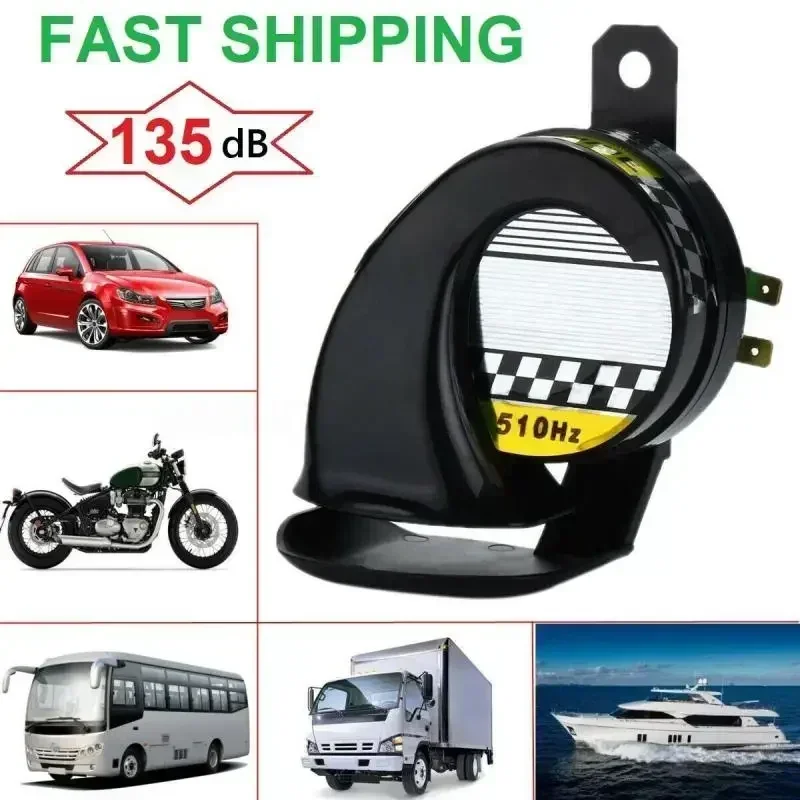 Car Motorcycle Horns 12V 130dB - Emergency Whistle Loud avis et prix