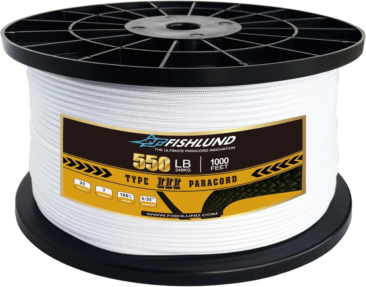 550lb Paracord Rope 1000ft 4mm - Para Cord 1000Ft avis et prix