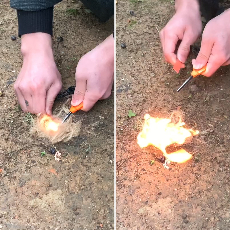 Outdoor Survival Flint Fire St - Magnesium Fire Starter avis et prix