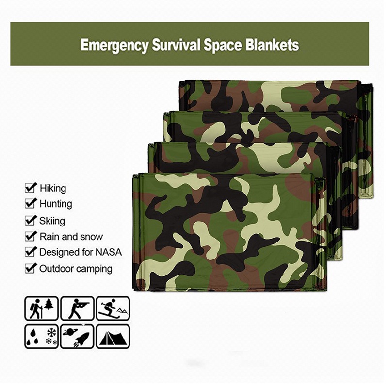 1pcs Emergency Thermal Blanket - Emergency Poncho Rain avis et prix