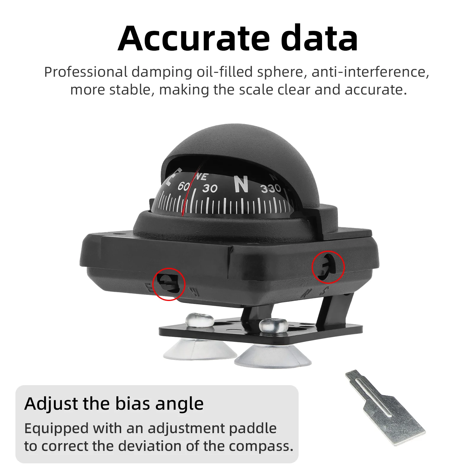 Vehicle Navigation Car Compass - Compass Lensatic avis et prix
