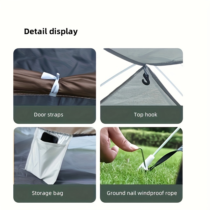 Outdoor Camping Portable Foldi - Emergency Mylar Tent avis et prix