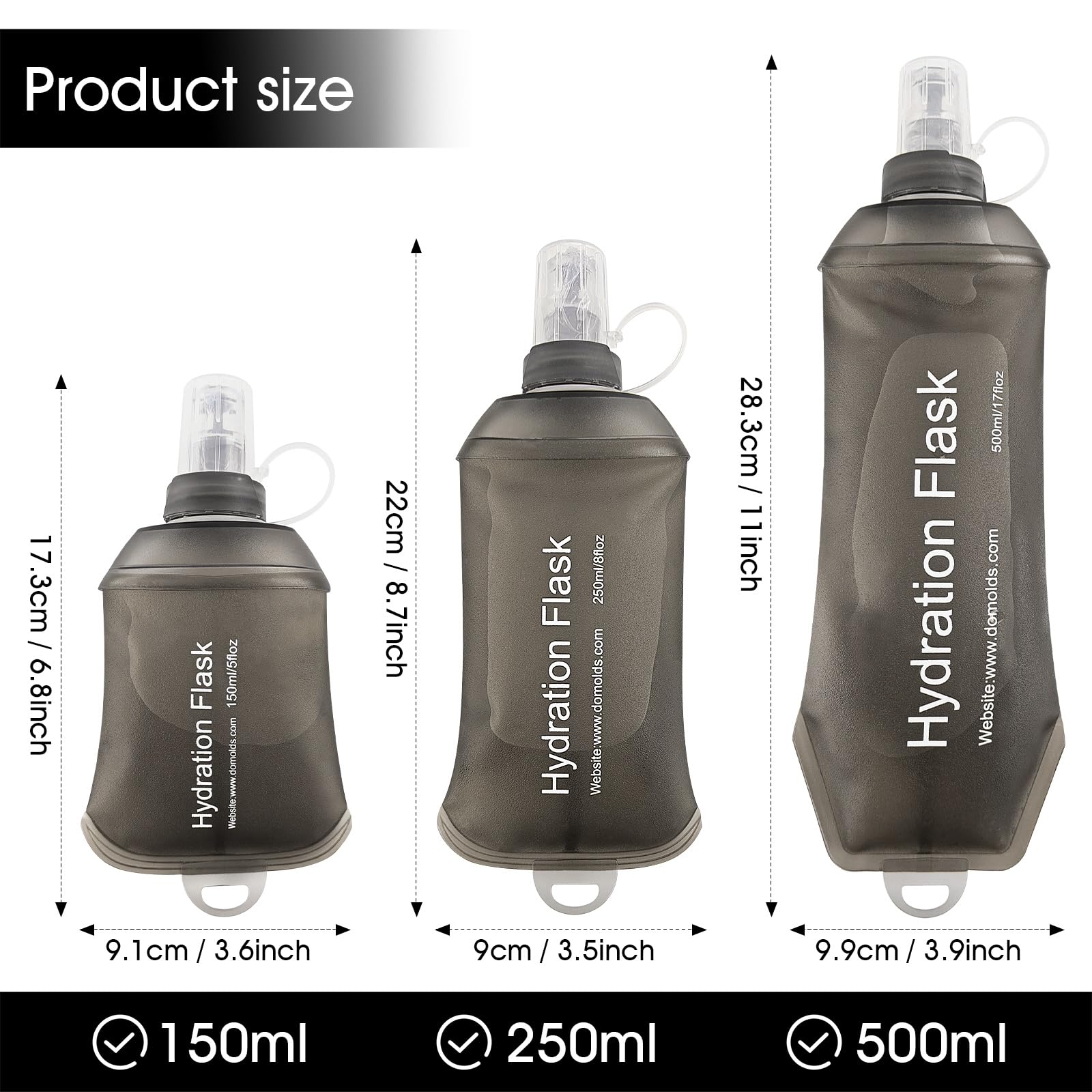Soft Flask, TPU Collapsible So - Water Bag Collapsible avis et prix
