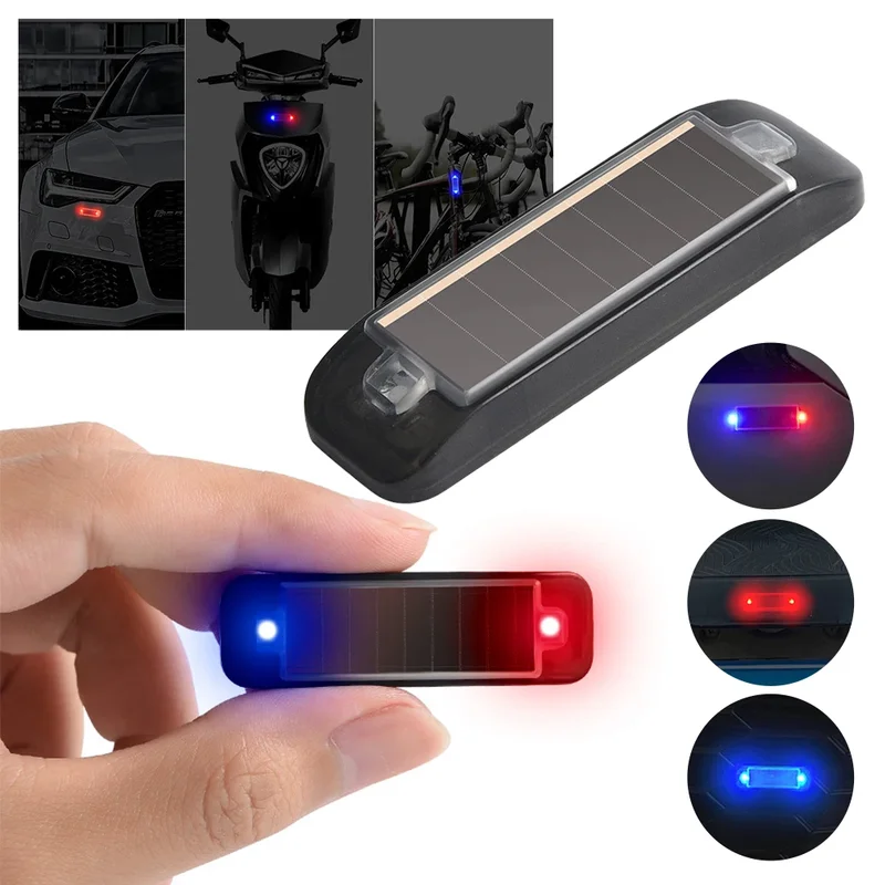 Mini LED solar power car warni - Sos Light Strobe avis et prix