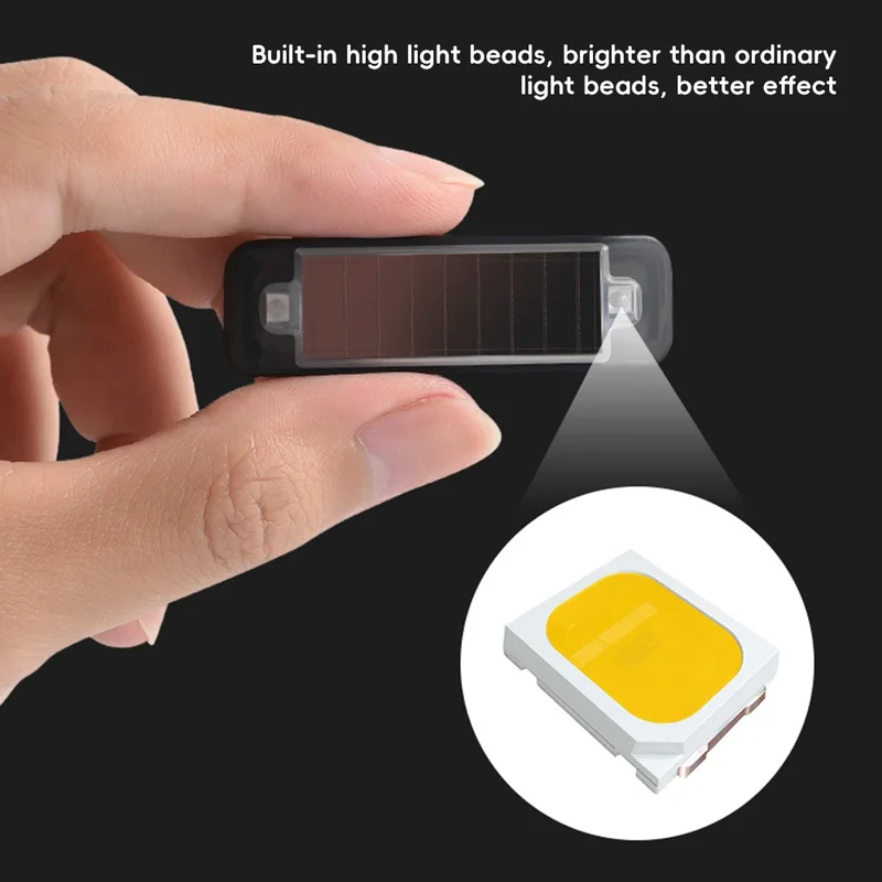Mini LED solar power car warni - Sos Light Strobe avis et prix