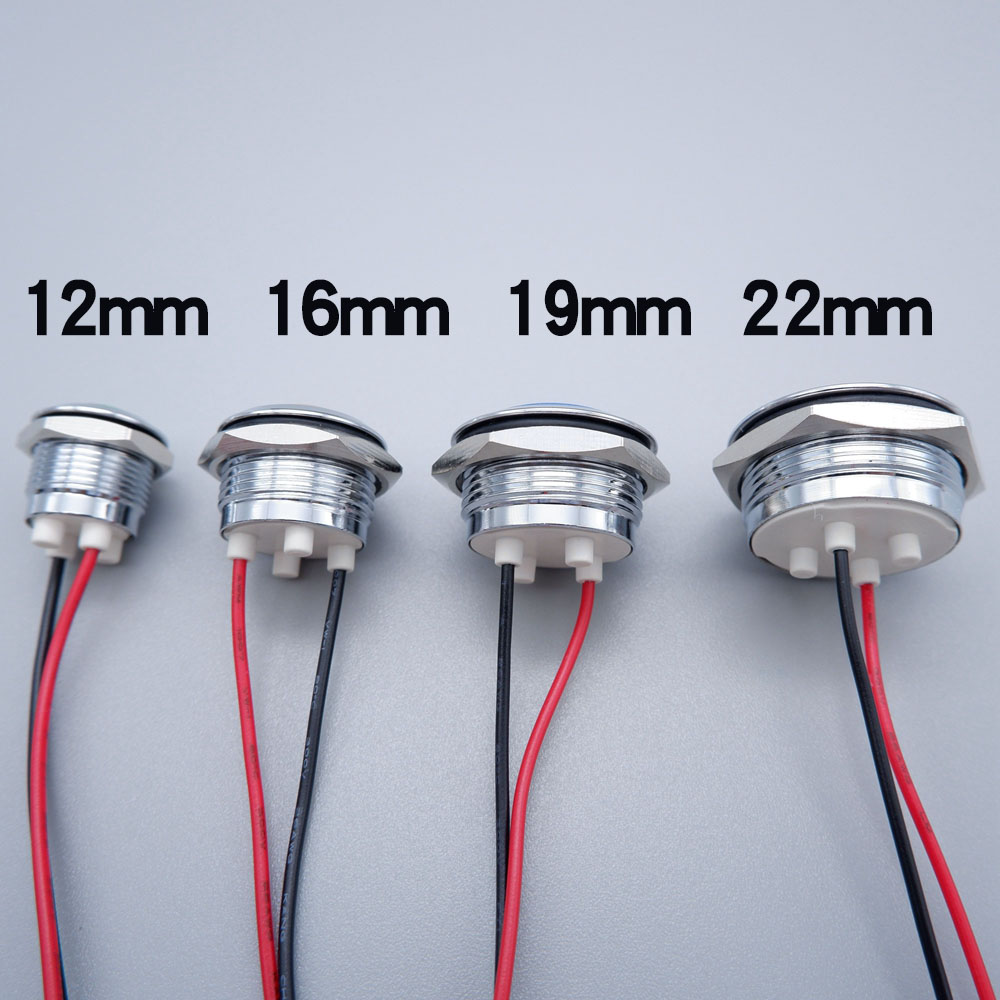 Metal LED Indicator Light 12mm - Signal Panel Orange avis et prix
