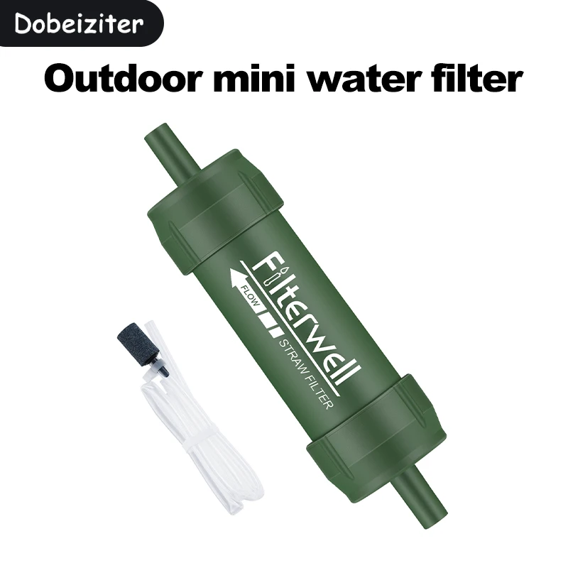 Mini Water Filter Straw Portab - Water Purification Straw avis et prix
