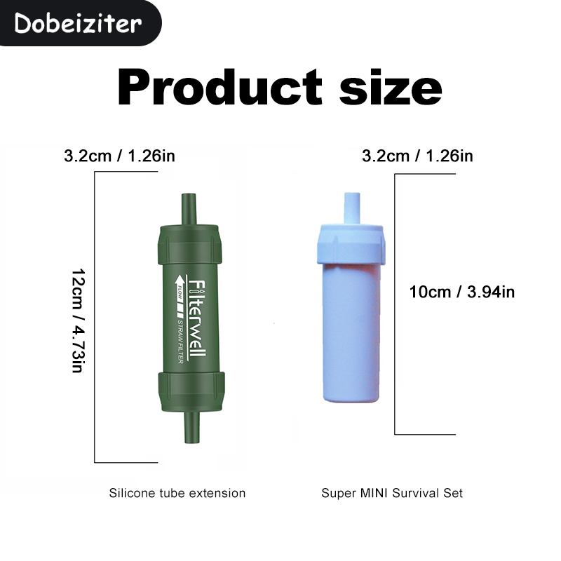 Mini Water Filter Straw Portab - Water Purification Straw avis et prix
