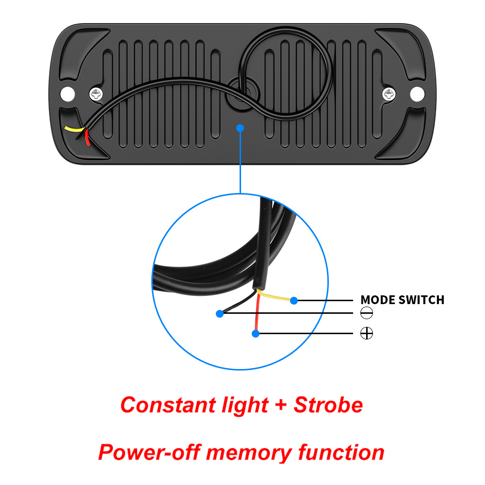 1pcs Led Strobe Warning Light  - Sos Light Strobe avis et prix