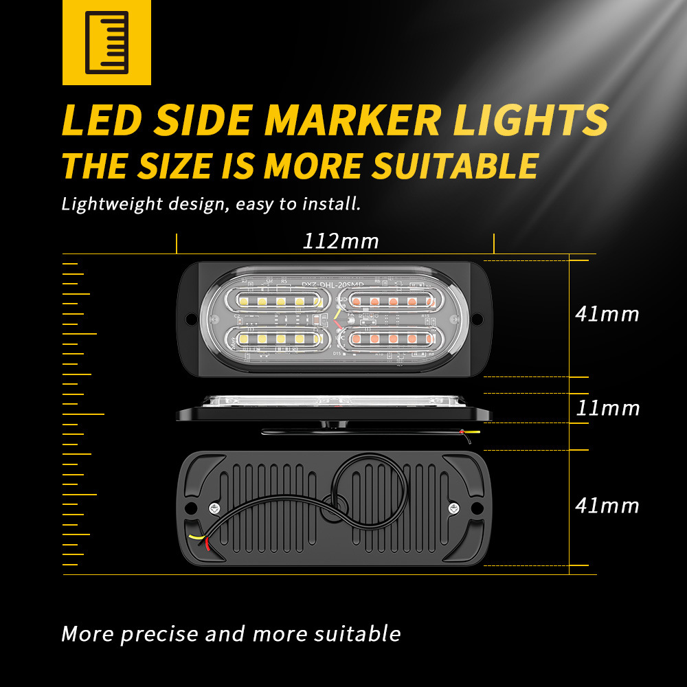 1pcs Led Strobe Warning Light  - Sos Light Strobe avis et prix