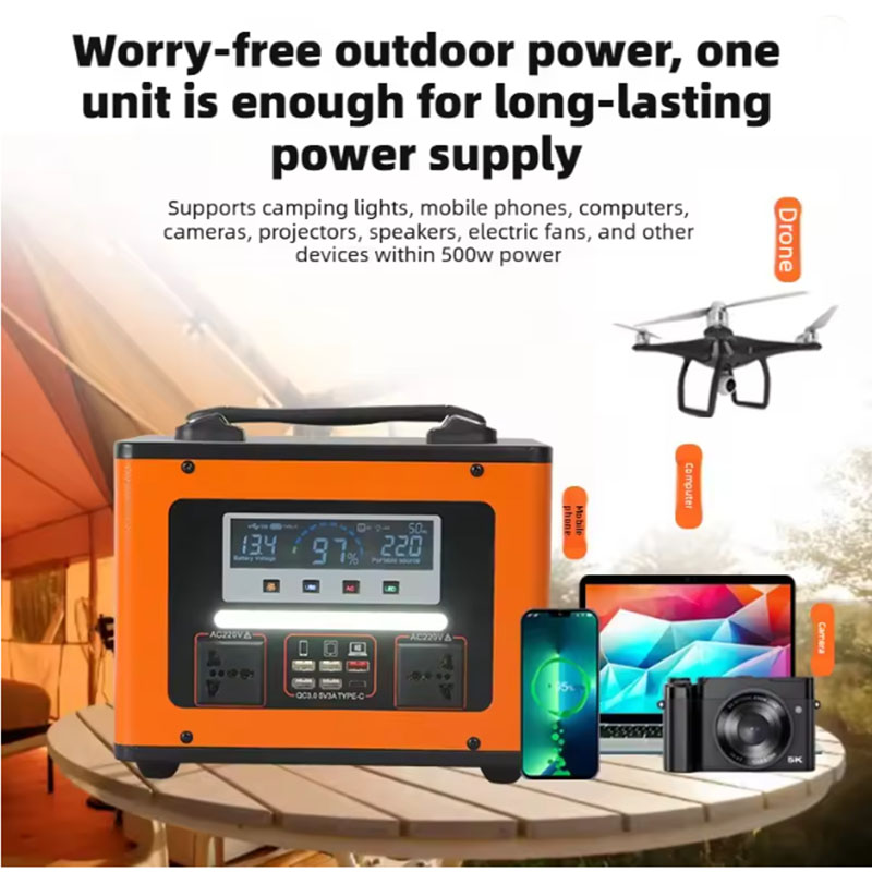 Original 220V 40AH Portable Po - Solar Emergency Charger avis et prix