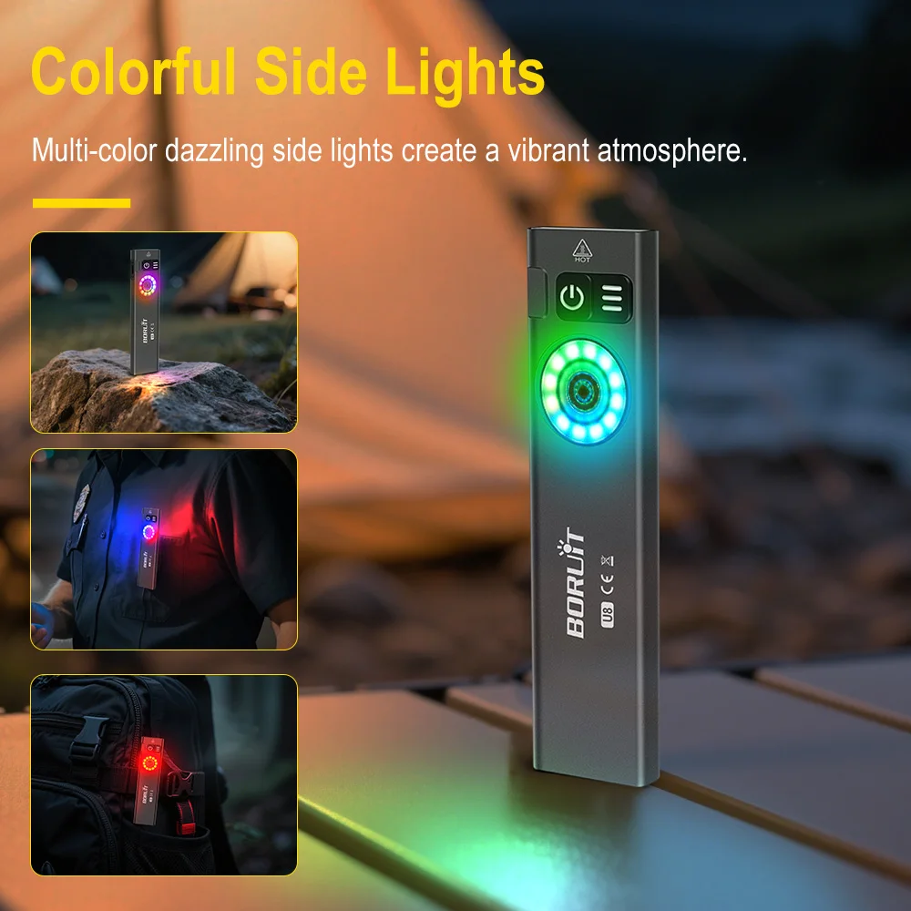 BORUiT U8 650LM EDC LED Flashl - Fishing Kit Compact avis et prix