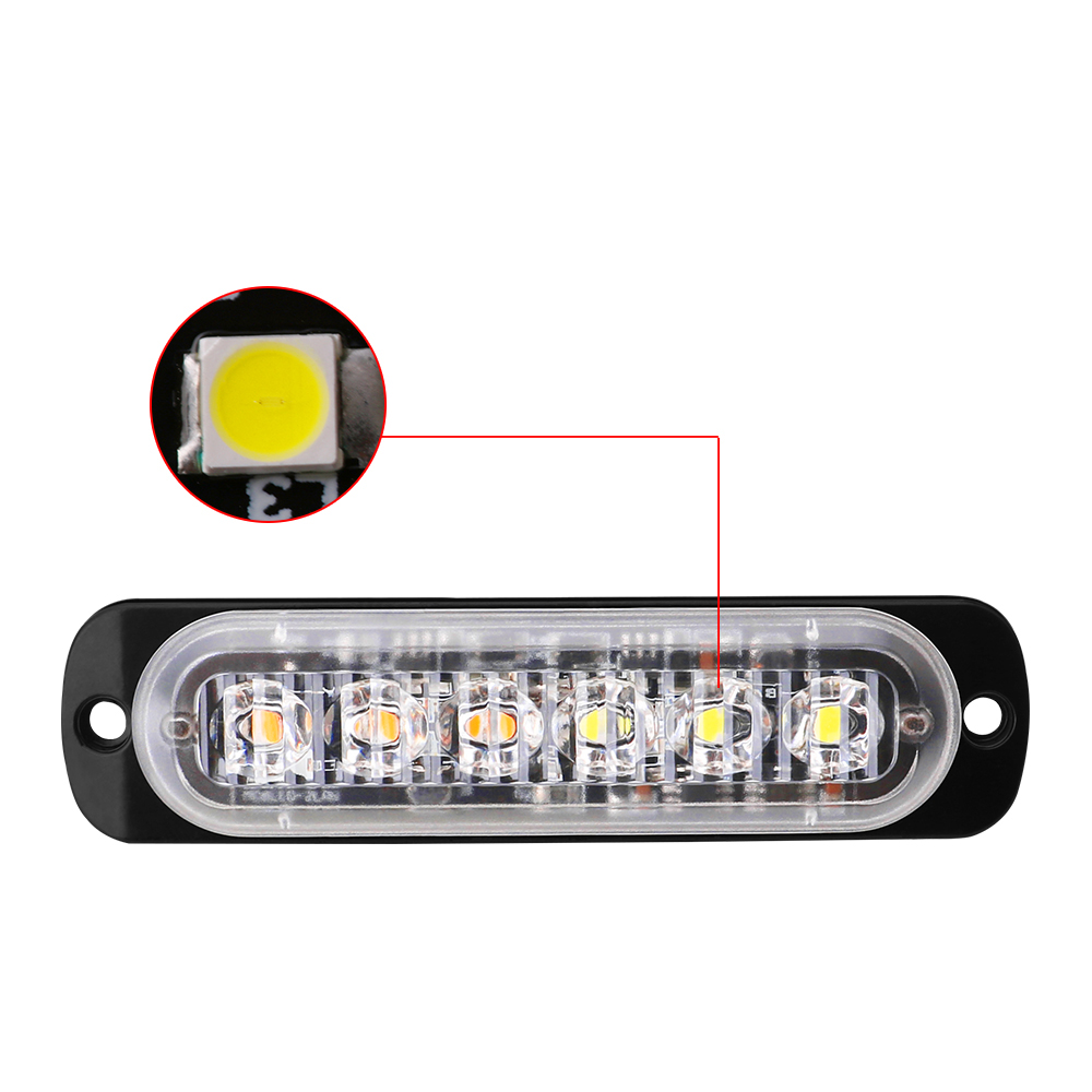 6 Led Strobe Light Flashing Gr - Sos Light Strobe avis et prix