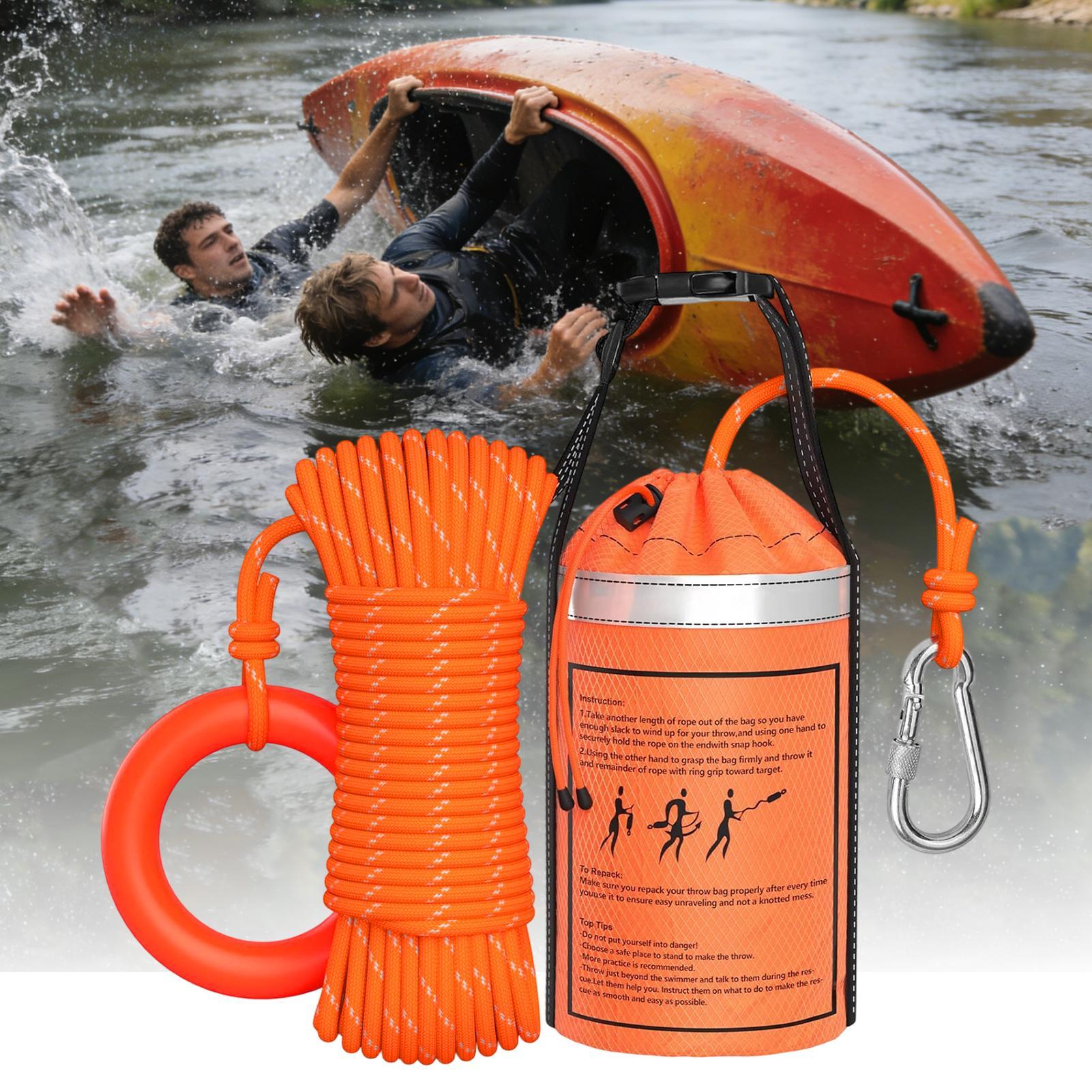 Water Rescue Throw Bag With Ro - Rescue Rope Throw avis et prix