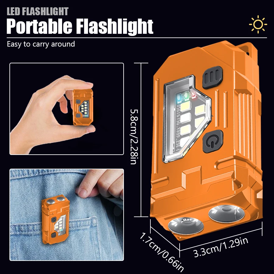 Mini Keychain EDC Flashlight R - Fishing Kit Compact avis et prix