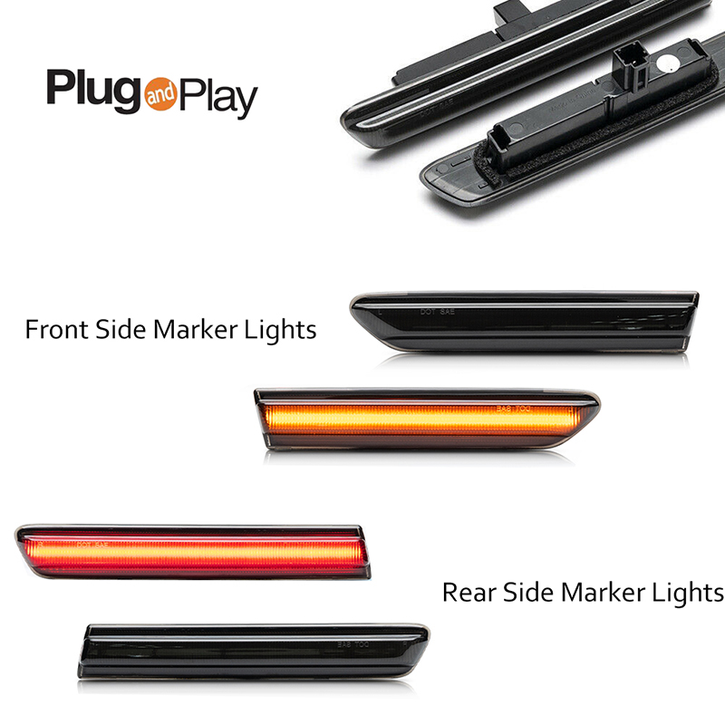 Smoked Lens Front Amber / Rear - Signal Flare Kit avis et prix