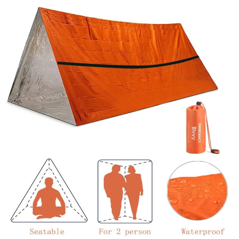 2 Person Emergency Shelter Biv - Bivy Bag Emergency avis et prix