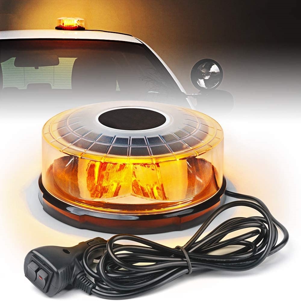 Yellow 24 LED Car Roof Ceiling - Sos Light Strobe avis et prix