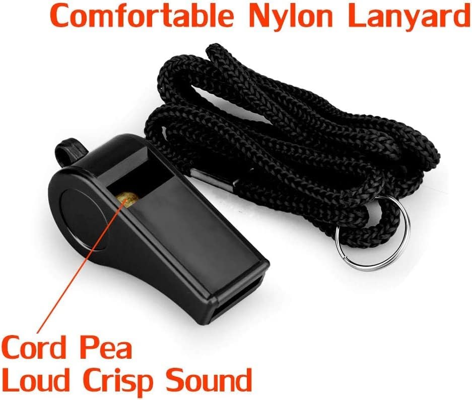 Whistles with Lanyard for Refe - Emergency Whistle Loud avis et prix