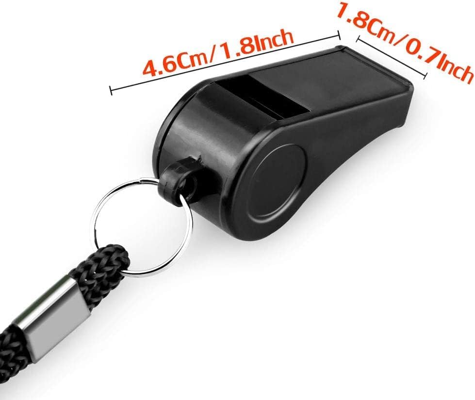Whistles with Lanyard for Refe - Emergency Whistle Loud avis et prix