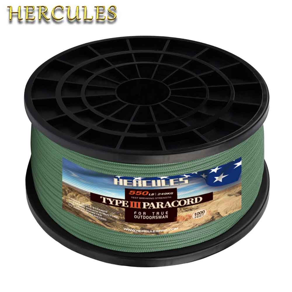 550 Paracord Rope Parachute Co - Para Cord 1000Ft avis et prix