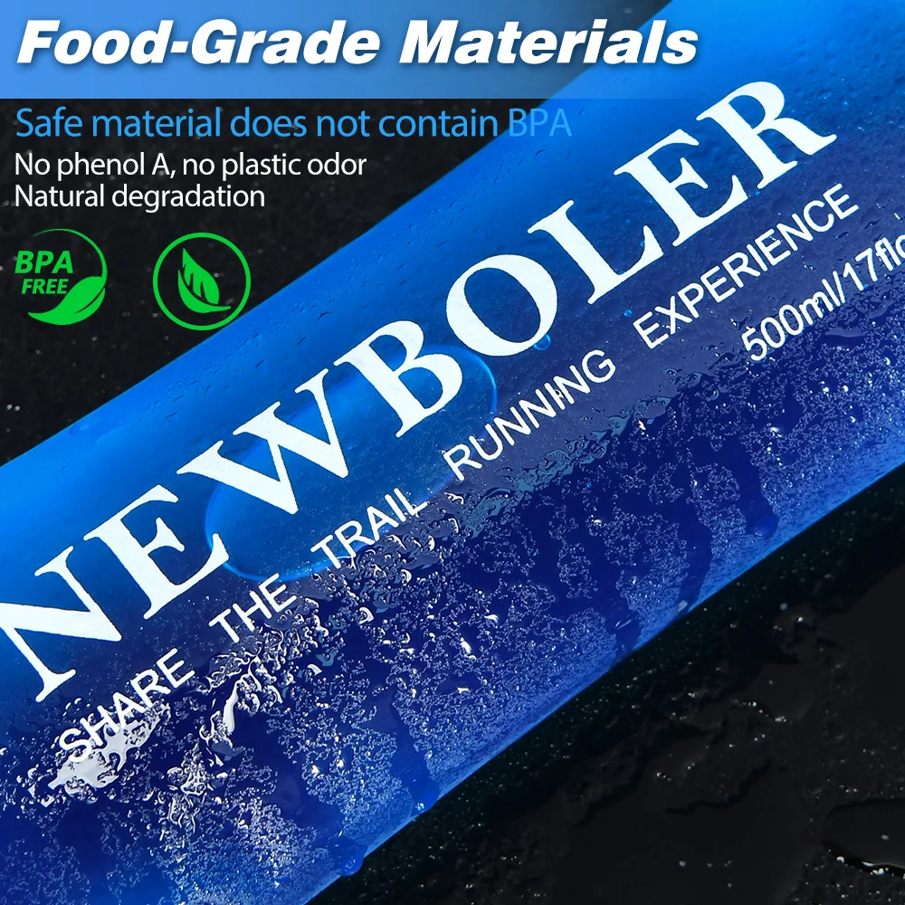 NEWBOLER 300/500ML Water Bottl - Water Bag Collapsible avis et prix