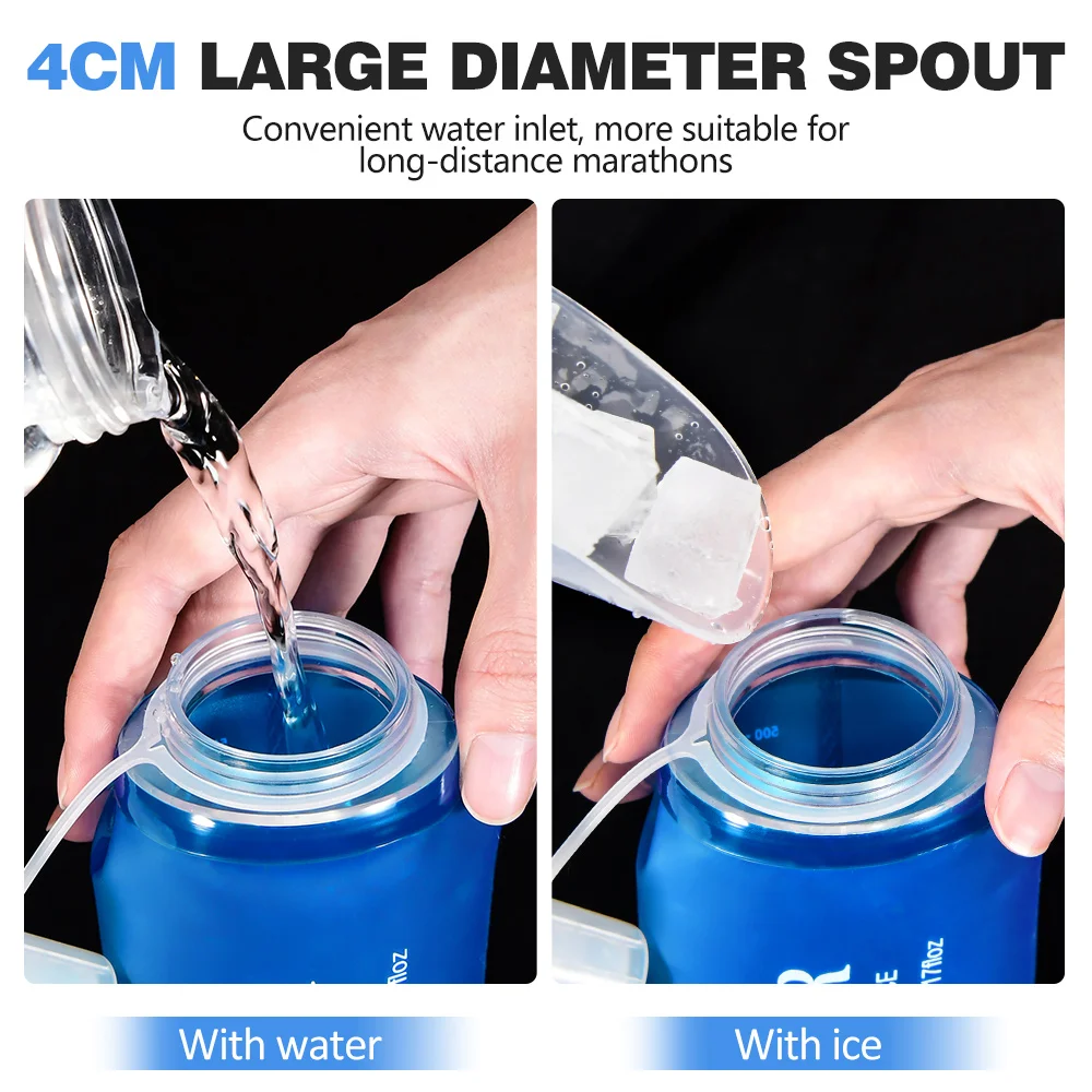 NEWBOLER 300/500ML Water Bottl - Water Bag Collapsible avis et prix