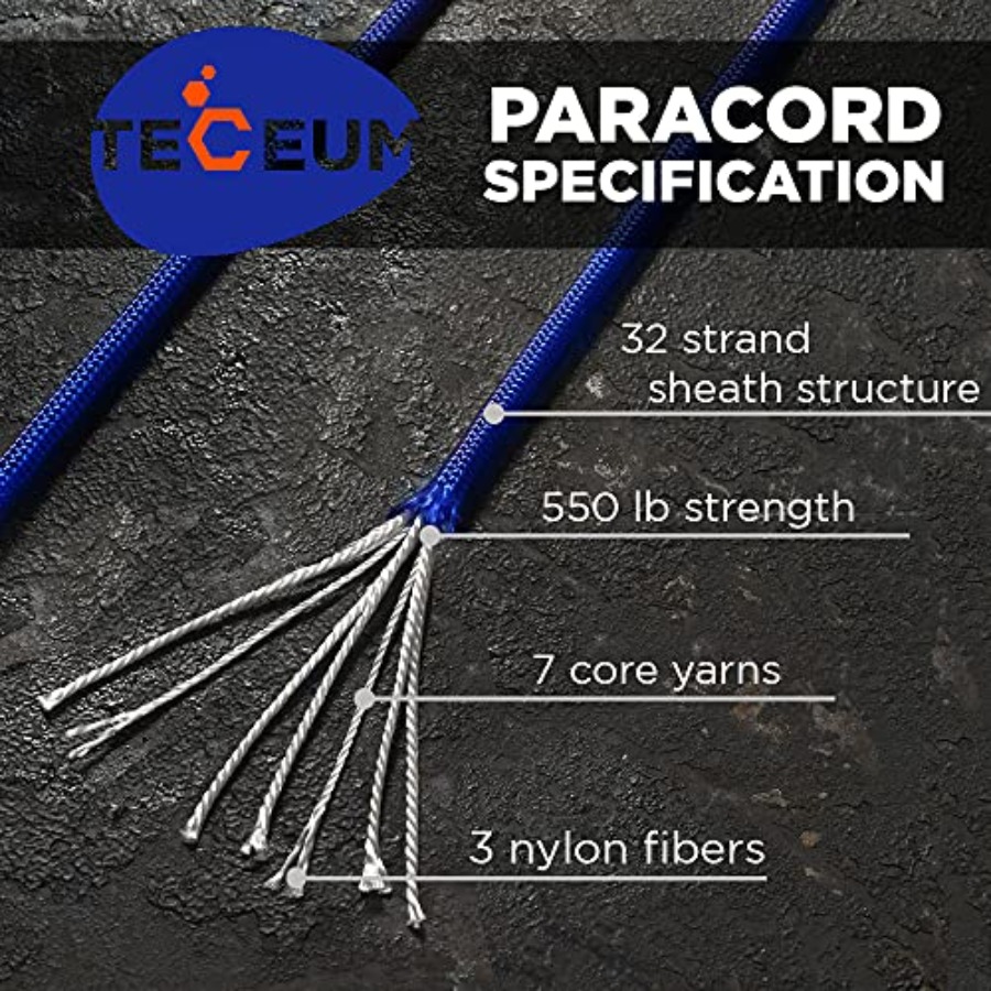 5/32 Paracord Rope 1000 1000ft - Para Cord 1000Ft avis et prix