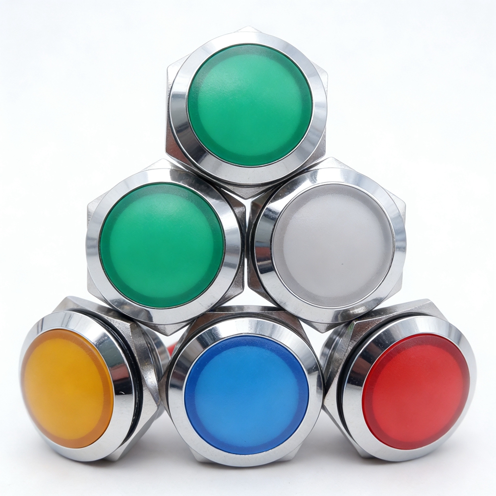 Metal LED Indicator Light 12mm - Signal Panel Orange avis et prix