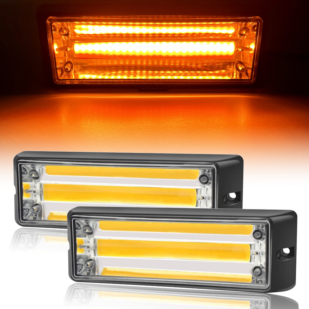 2pcs COB LED Warning Light Eme - Sos Light Strobe avis et prix