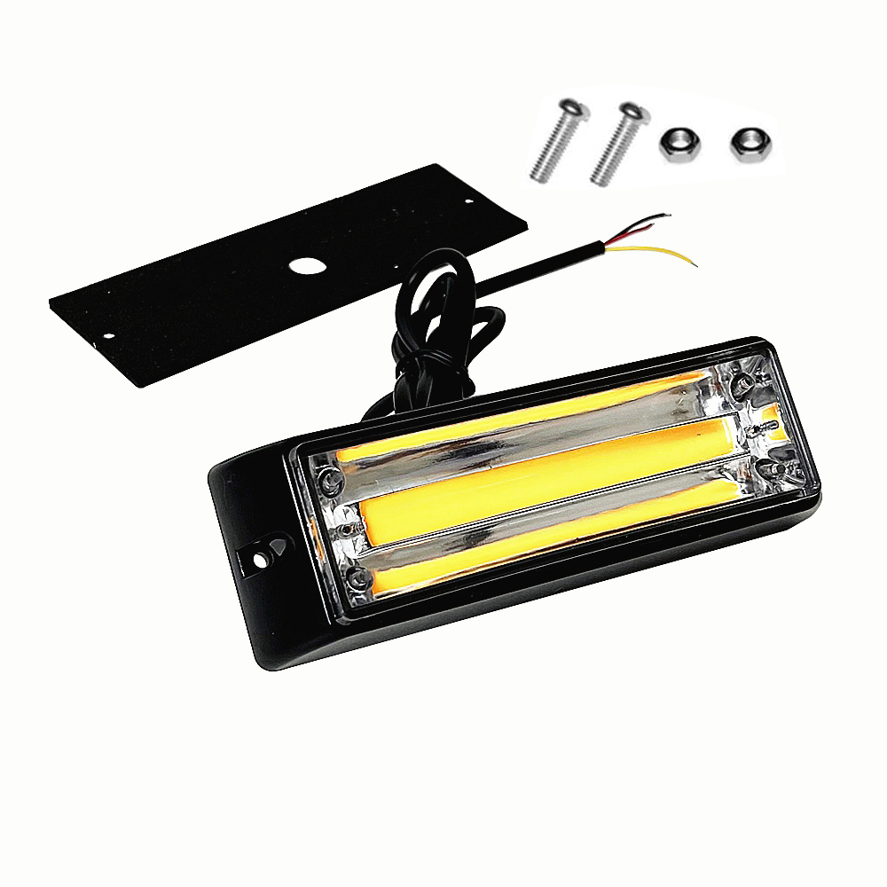 2pcs COB LED Warning Light Eme - Sos Light Strobe avis et prix