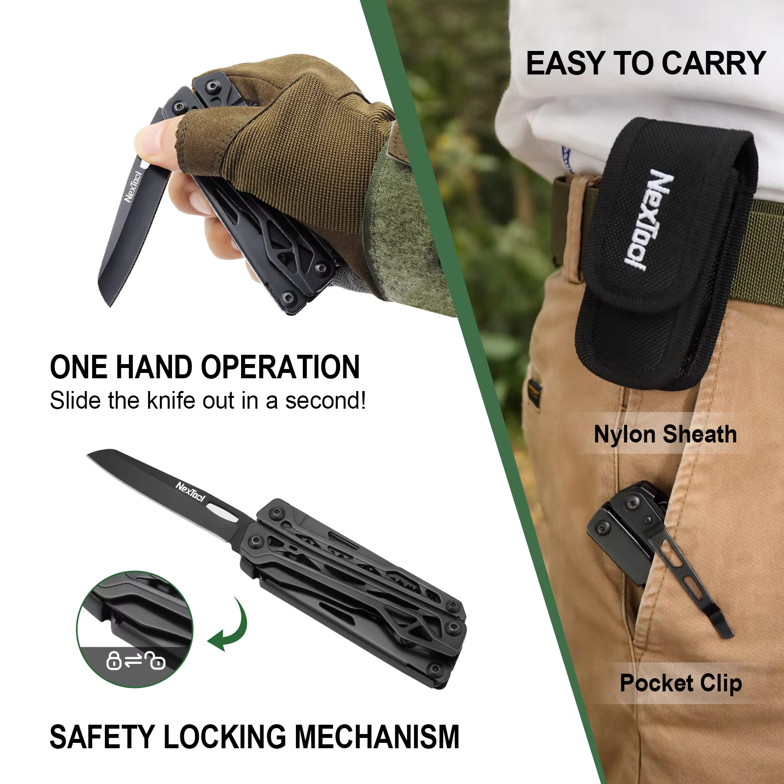 Nextool Black Knight 11 in 1 F - Multi Tool Plier avis et prix