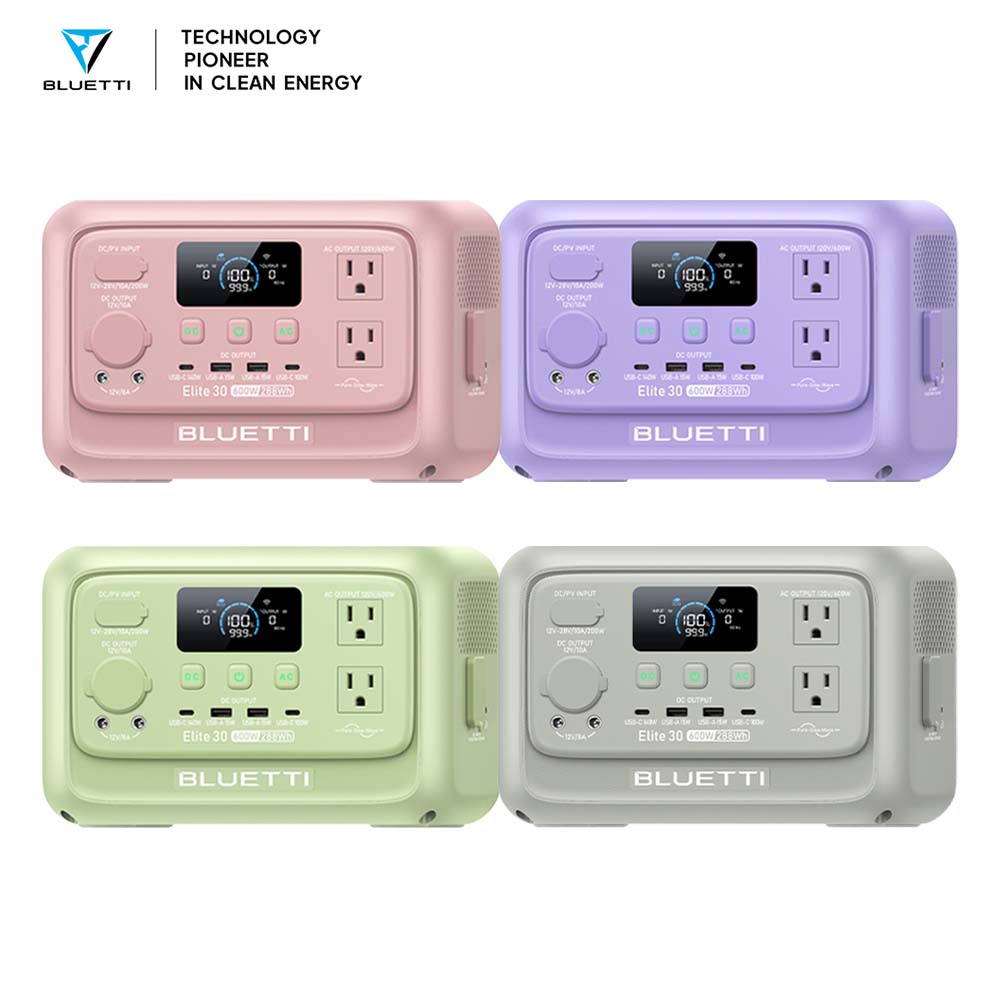 【Renew】BLUETTI Elite 30 V2 Por - Solar Emergency Charger avis et prix