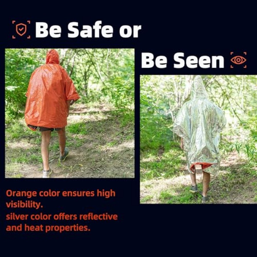 Thickened Emergency Rain Ponch - Emergency Poncho Rain avis et prix