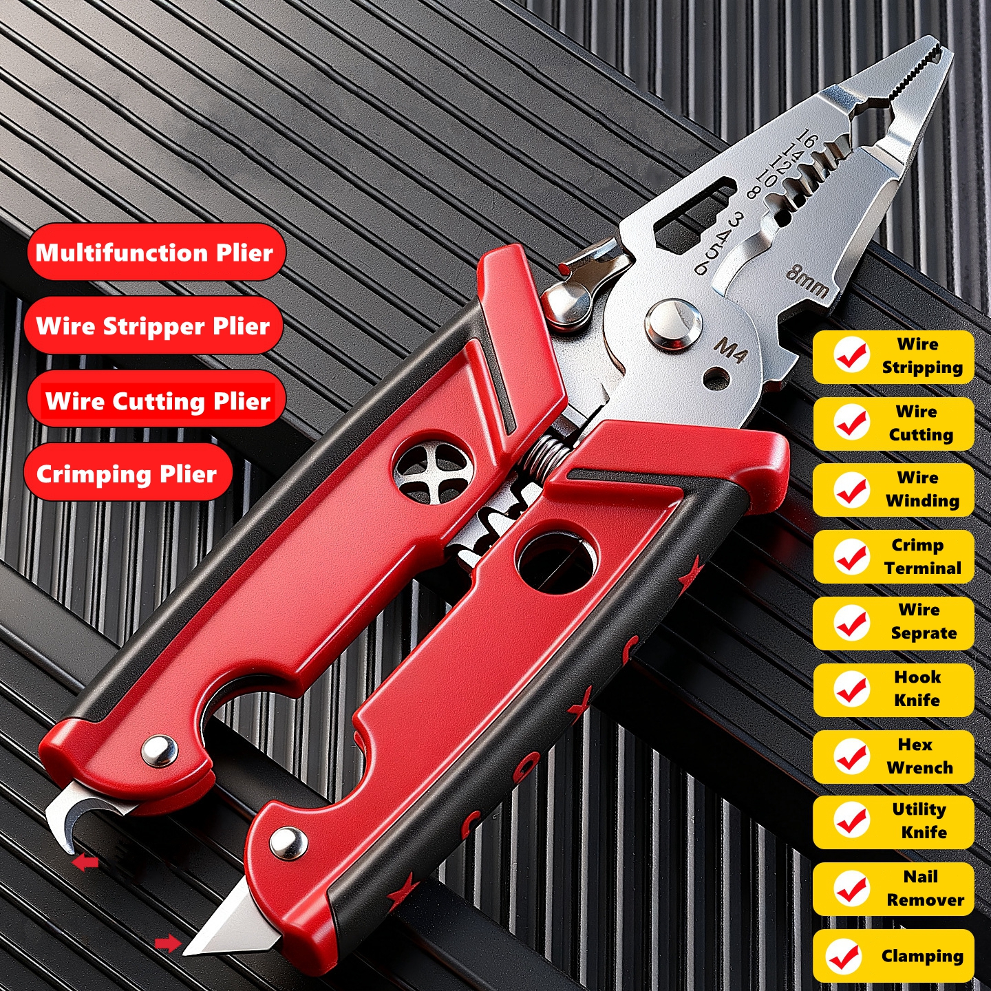18 in 1 Electrician Pliers Mul - Multi Tool Plier avis et prix