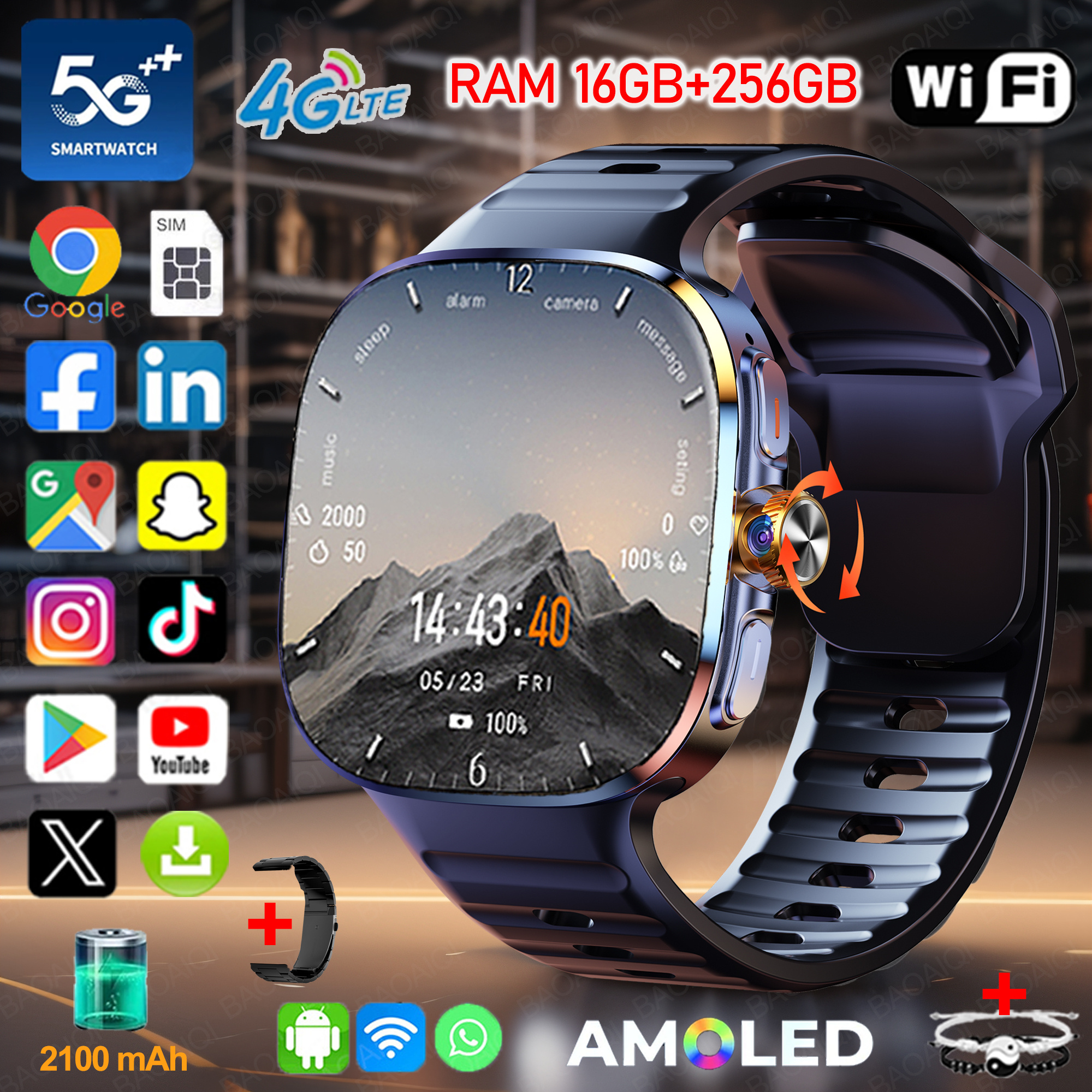 2.40 inch Larger Screen 4G/5G  - Compass Lensatic avis et prix