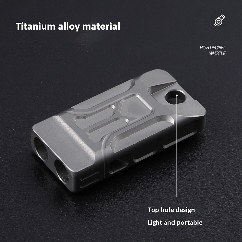 Titanium Alloy Whistle Multifu - Emergency Whistle Loud avis et prix