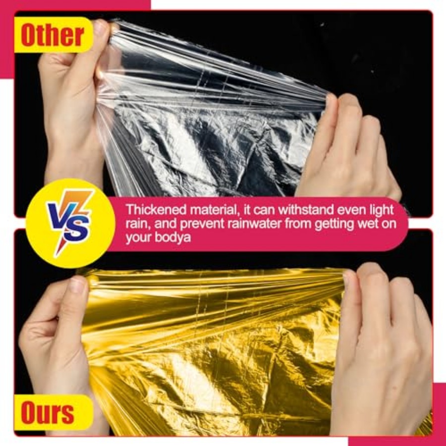 Handepo 100 Pack of Adult Rain - Emergency Poncho Rain avis et prix