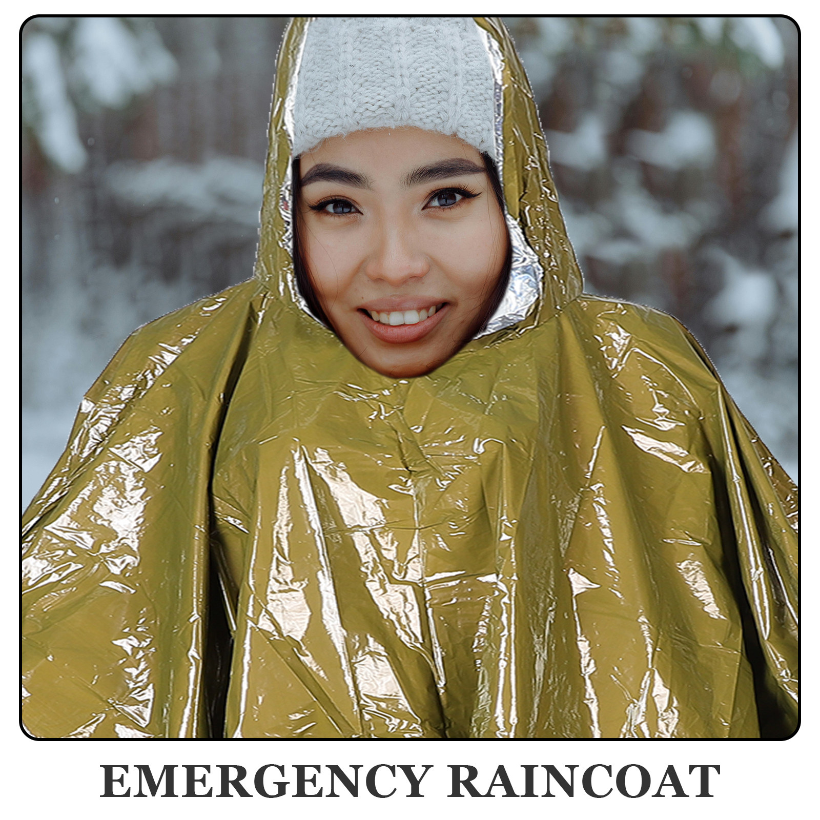 2Pcs Emergency Survival Poncho - Emergency Poncho Rain avis et prix