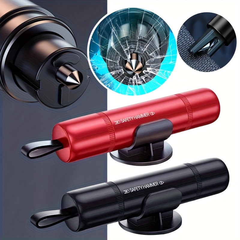 2-in-1 Car Safety Hammer with  - Rescue Rope Throw avis et prix