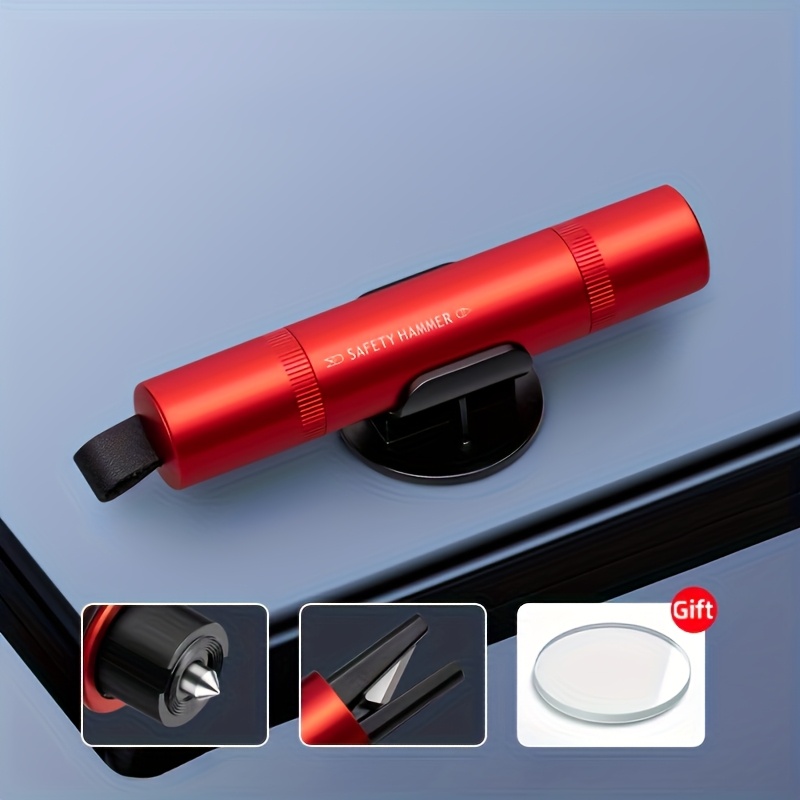 2-in-1 Car Safety Hammer with  - Rescue Rope Throw avis et prix