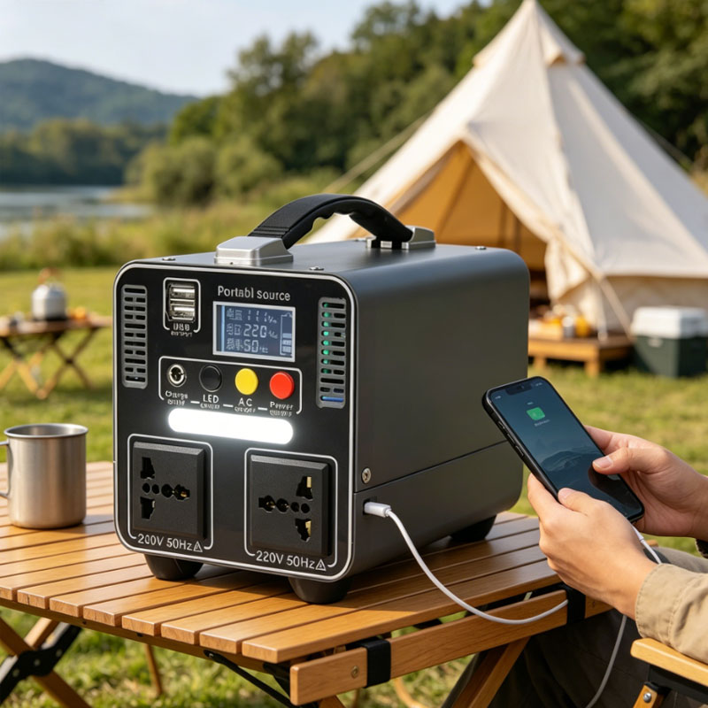 300W 166.5Wh/333Wh Portable Po - Solar Emergency Charger avis et prix